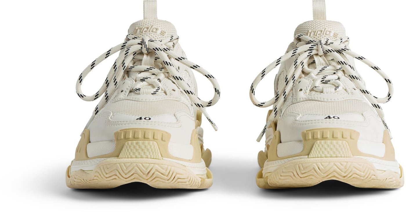 Balenciaga Triple S Women's Sneakers White/Beige