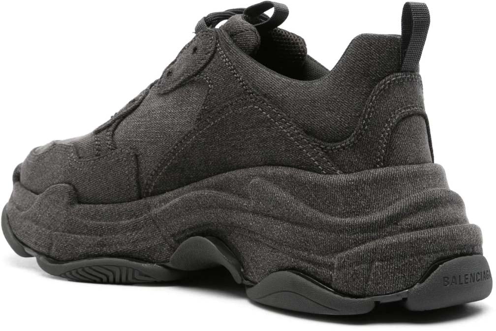 Balenciaga Triple S Dad Shoe Women's Sneakers Black