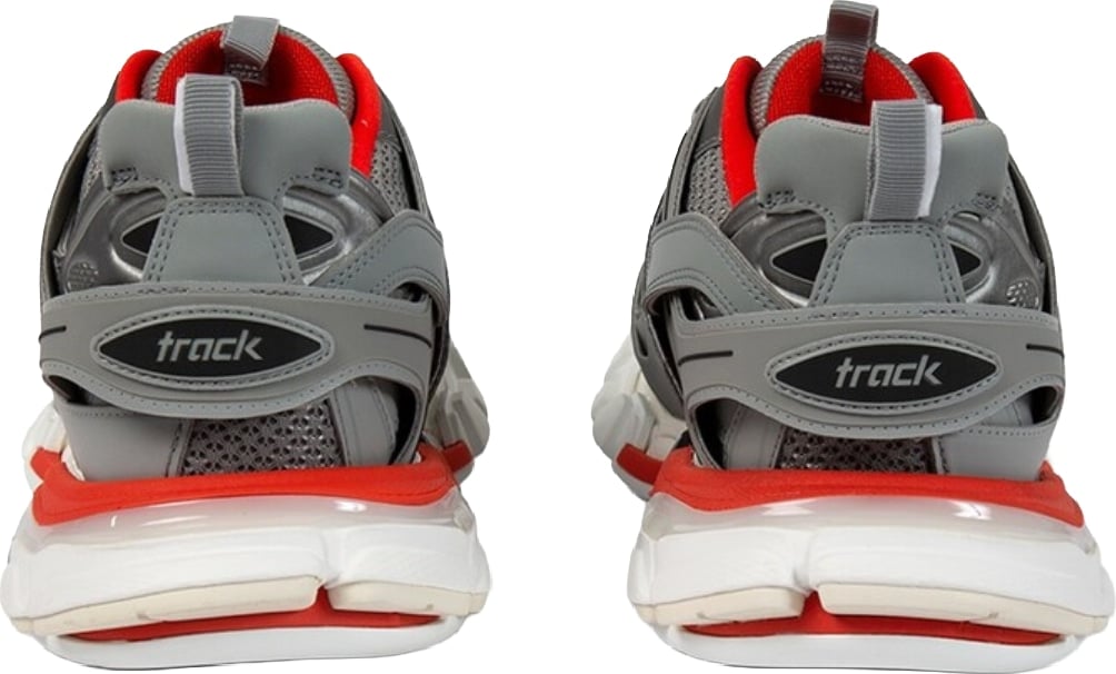 Balenciaga Track LED Men's Sneakers Grey Red