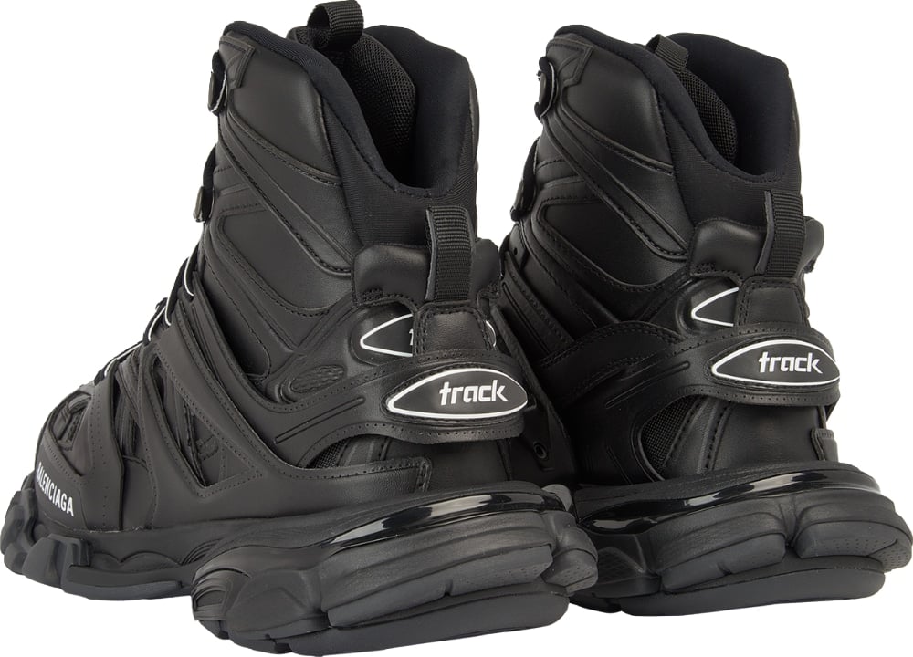 Balenciaga Track Hike Unisex Sneakers Black