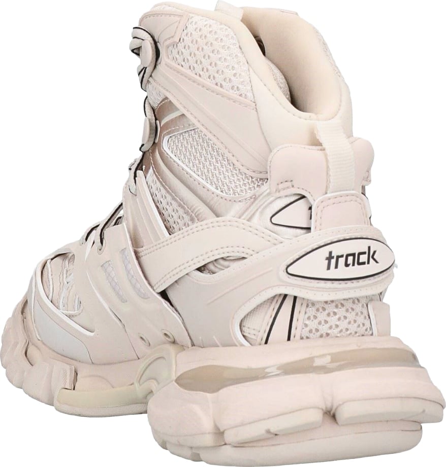 Balenciaga Track Hike Men's High-Top Sneakers White
