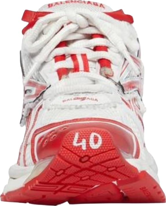 Balenciaga Runner Men's Sneakers White Red