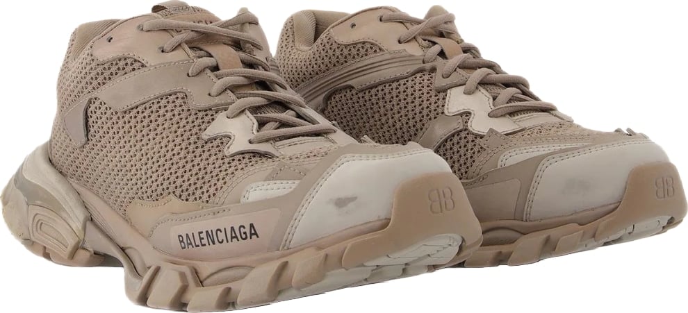 Balenciaga Track 3 Sneakers Beige Mix