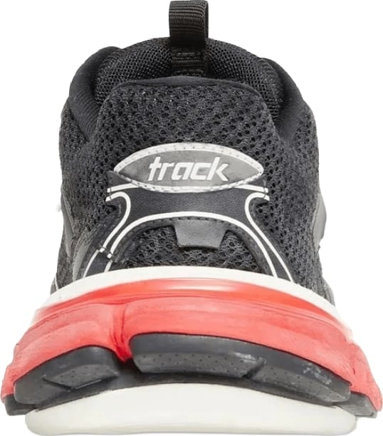 Balenciaga Track.3 Worn-Out Men's Sneakers Black Red