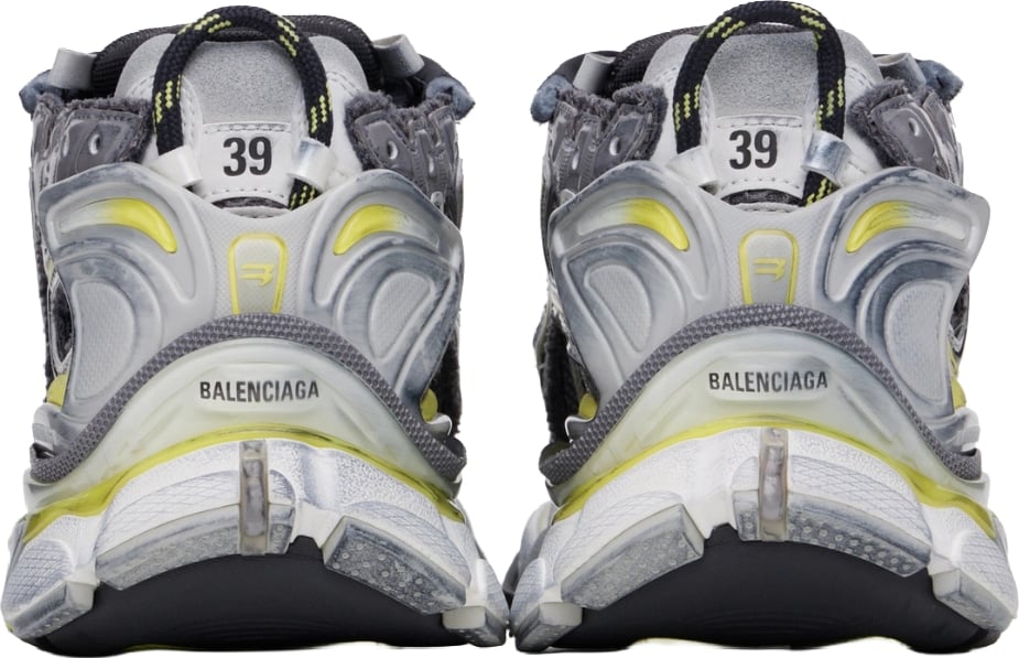 Balenciaga Runner Men's Sneakers Grey Yellow White
