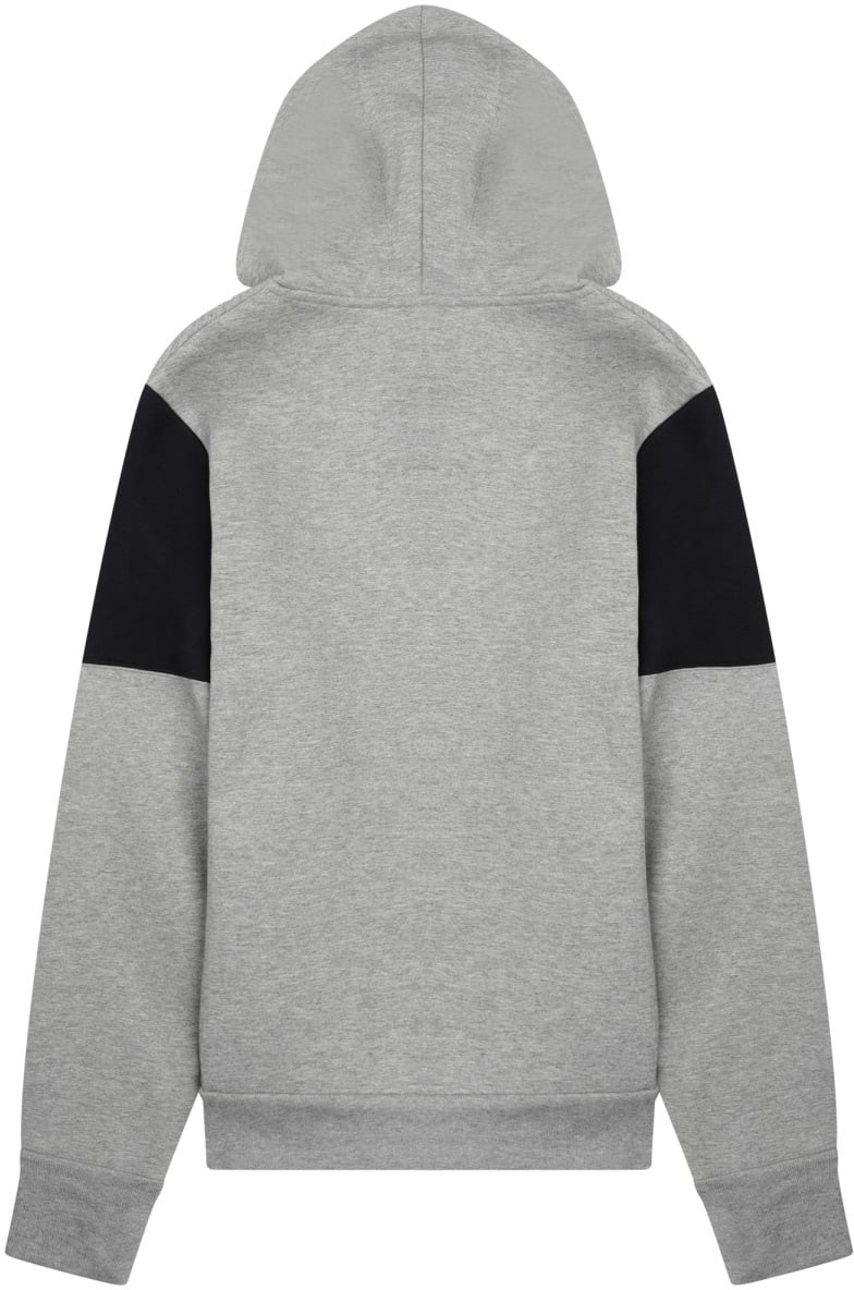 Hooded Sweatshirt With Color-Block Design