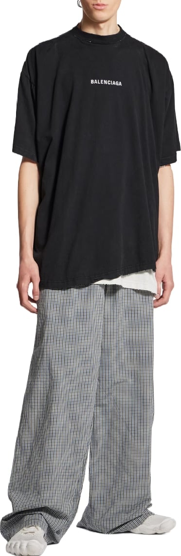 Balenciaga Back Double Unisex T-Shirt Black