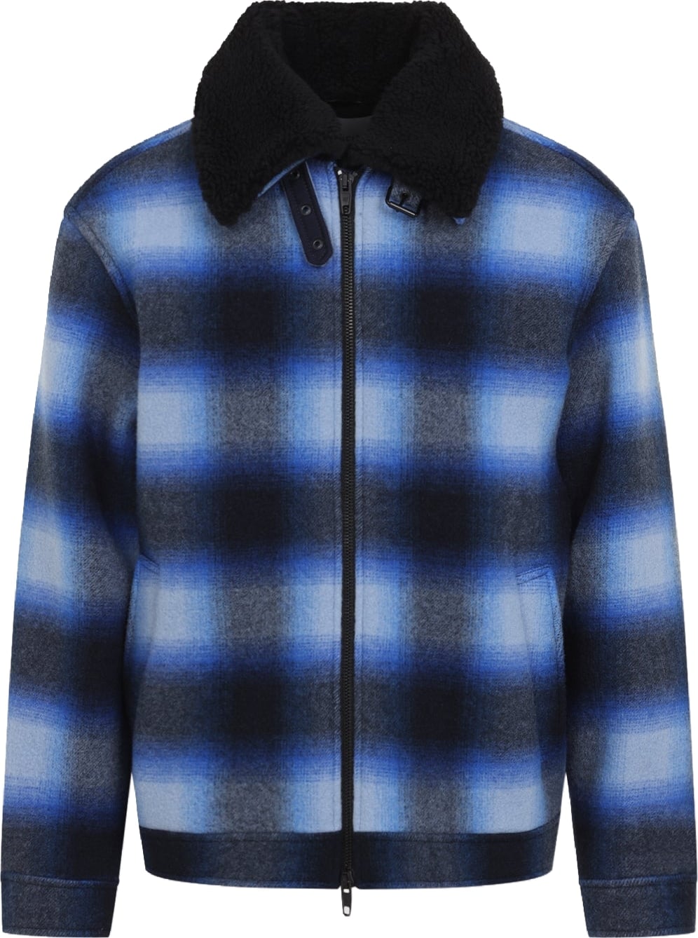 Balenciaga Flannel Bomber Jacket