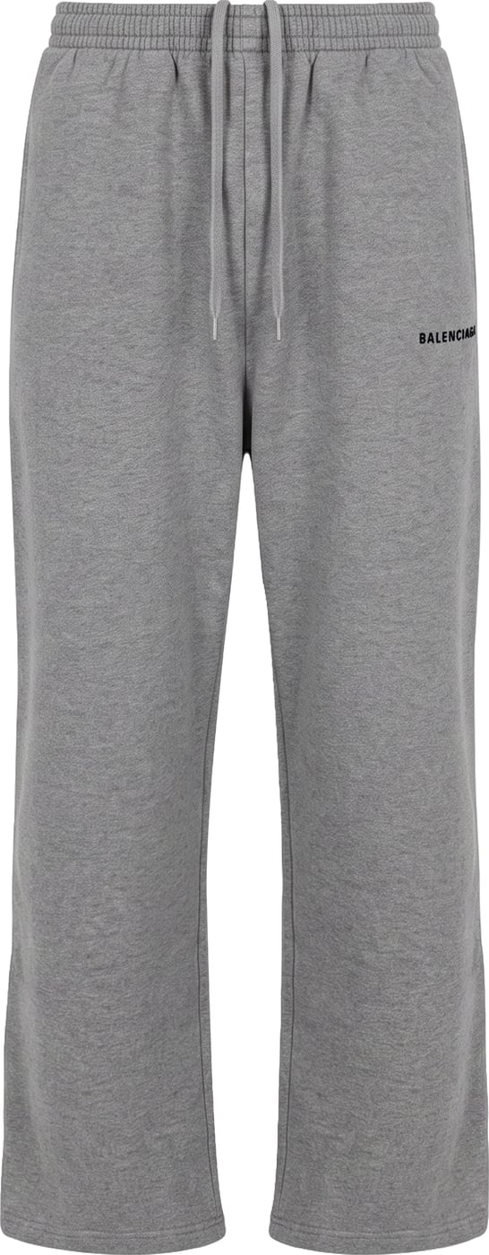 Sporty pants with drawstring