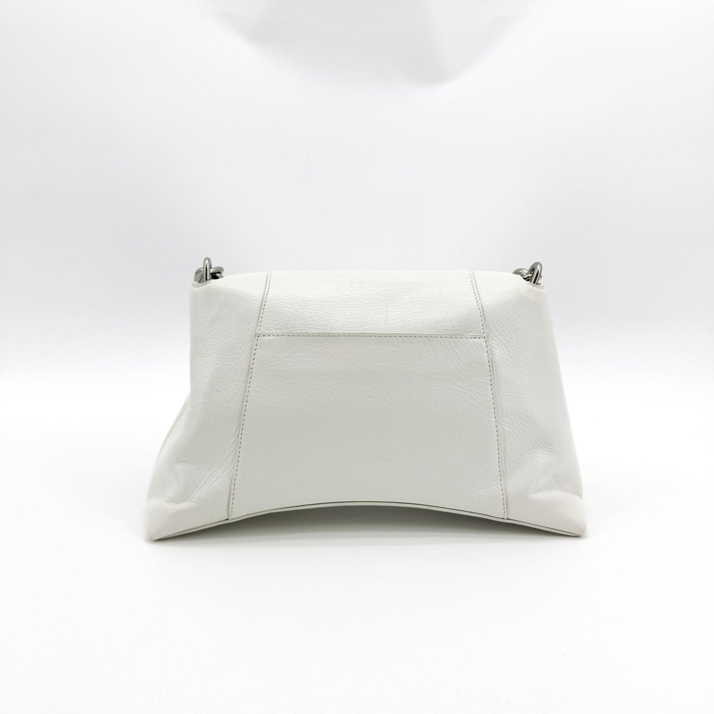 Balenciaga Downtown S Chain-Handle Leather XS