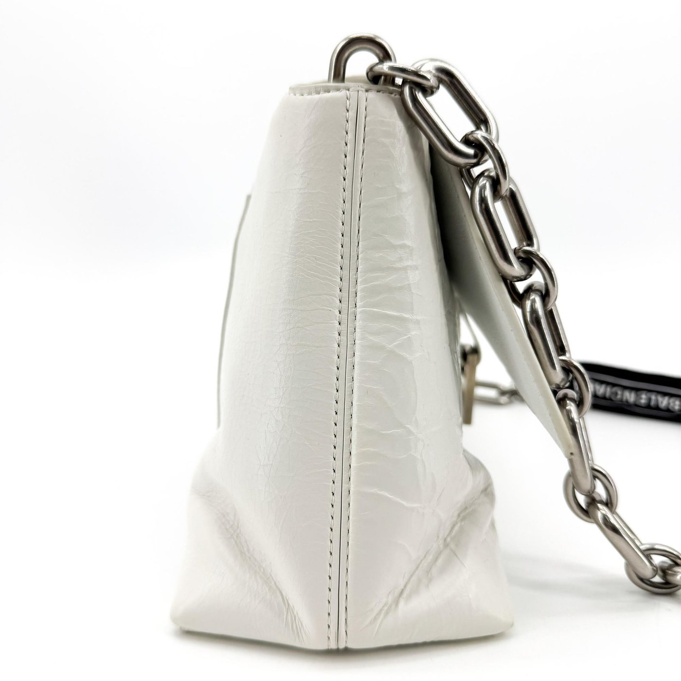 Balenciaga Downtown S Chain-Handle Leather XS