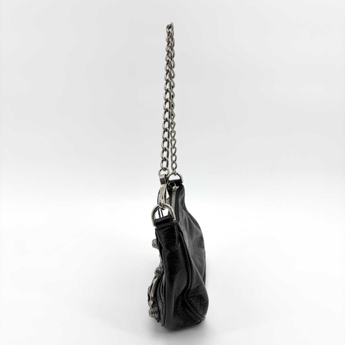 Balenciaga Le Cagole Giant Studs Chain Leather XS