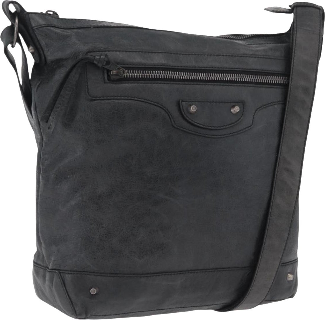 Balenciaga Arena Day Messenger Classic Studs Leather