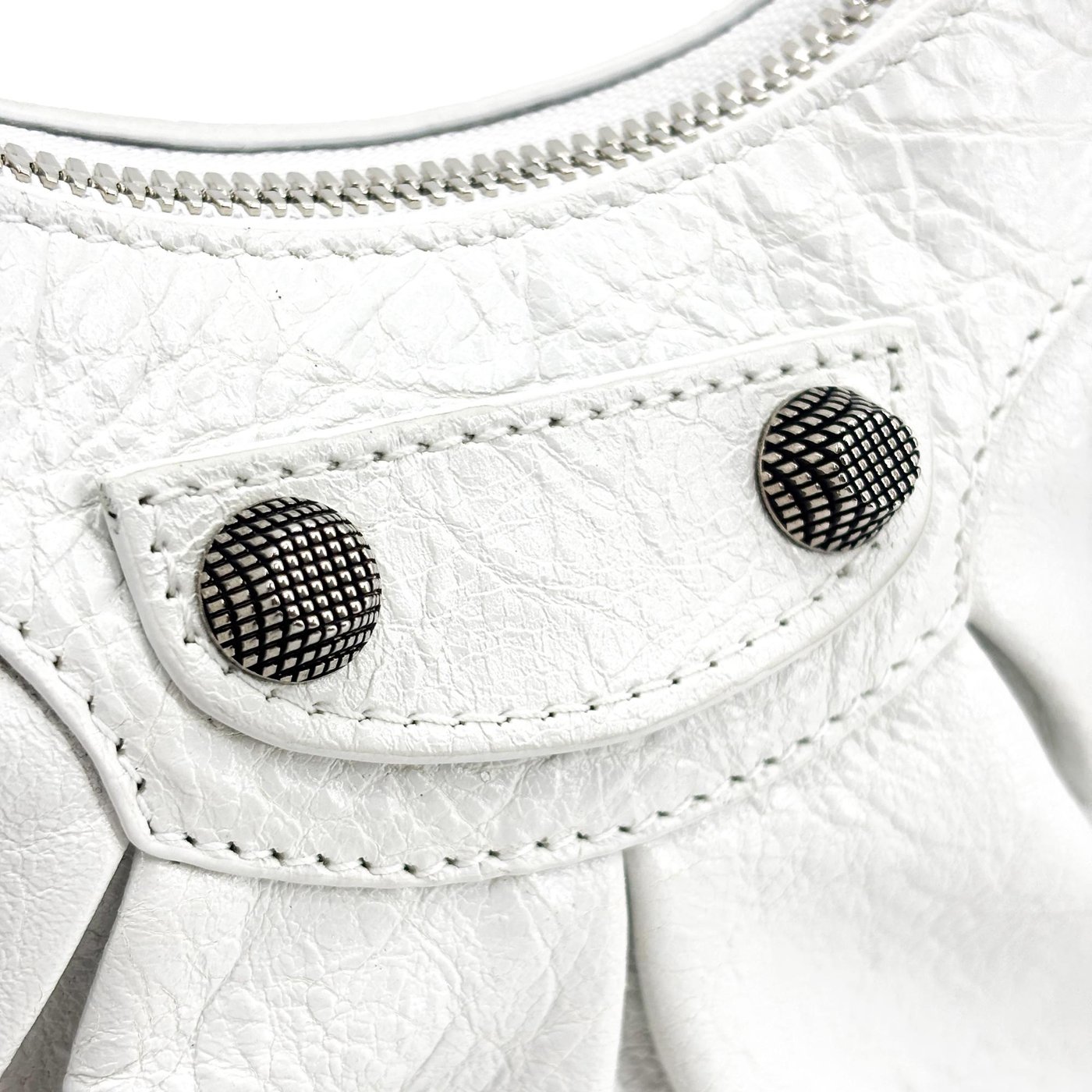 Balenciaga Le Cagole Giant Spikes Leather XS