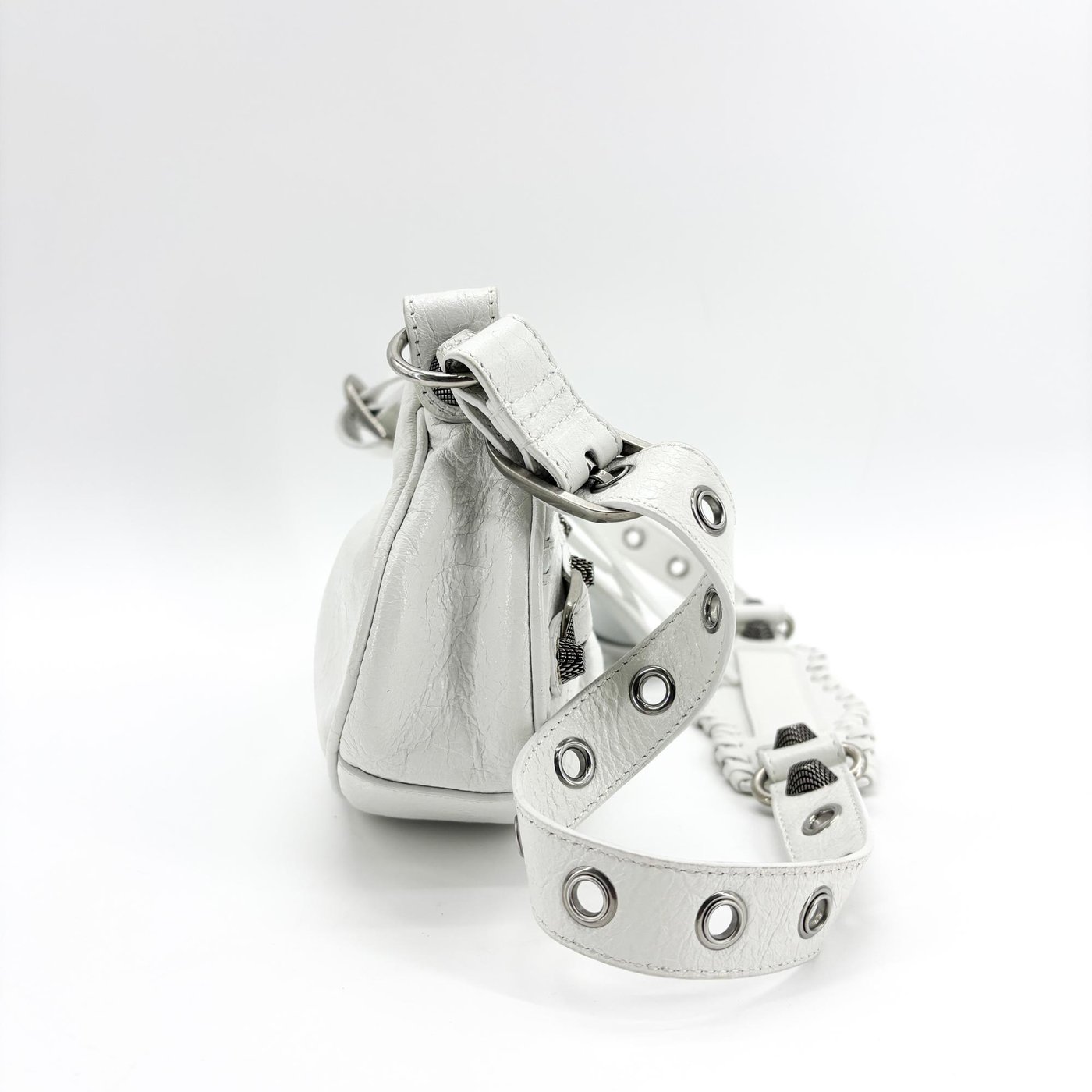 Balenciaga Le Cagole Giant Spikes Leather XS