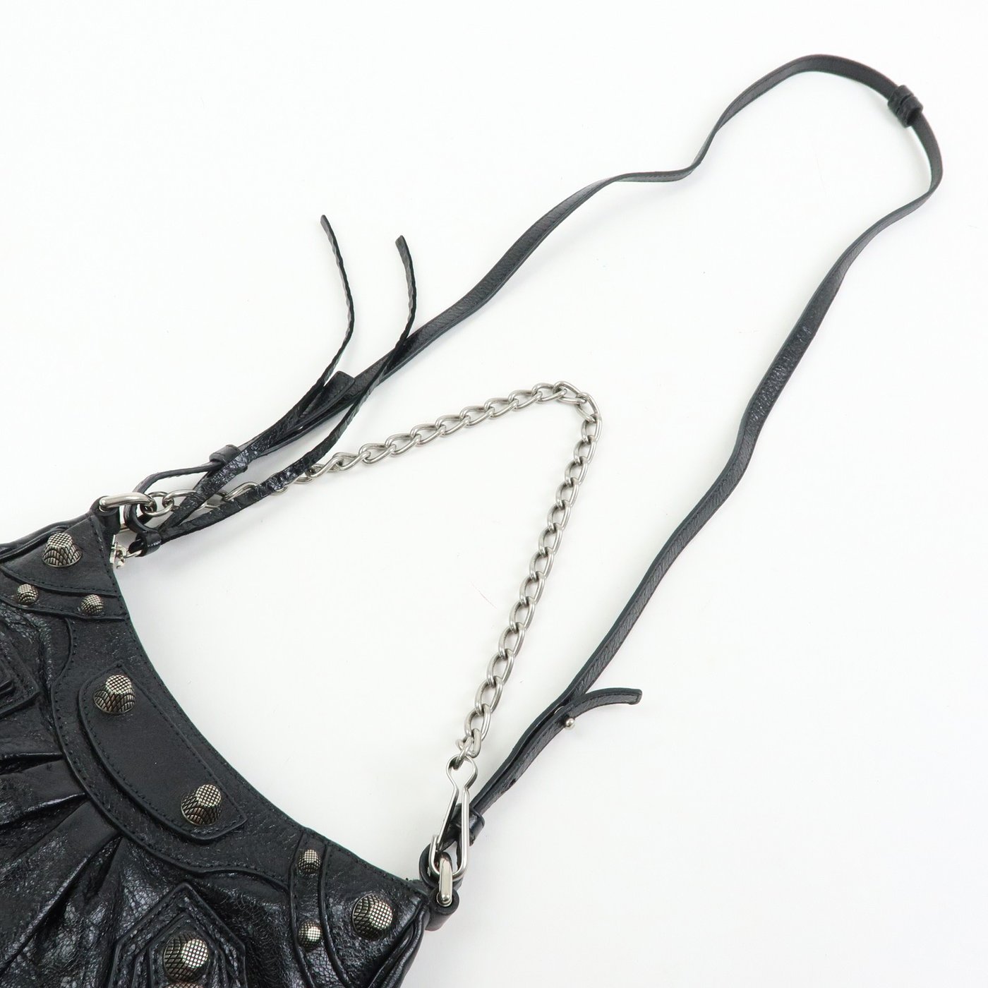 Balenciaga Le Cagole Giant Studs Chain Leather XS