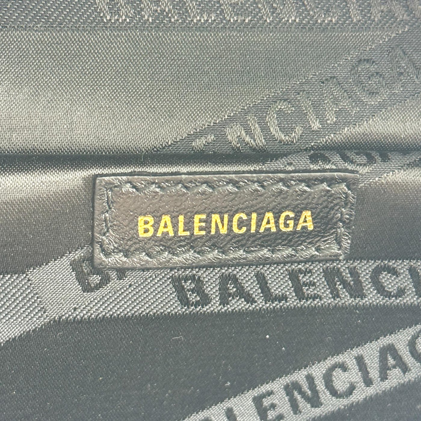 Balenciaga Graffiti Souvenir Belt Leather XXS