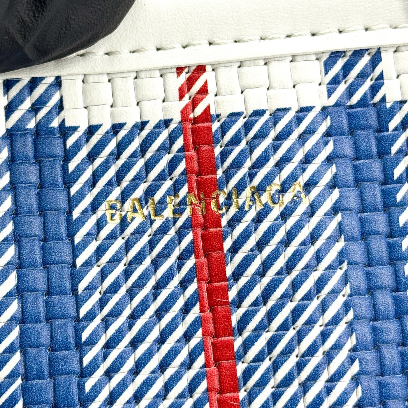 Balenciaga Cabas Tote Canvas and Leather