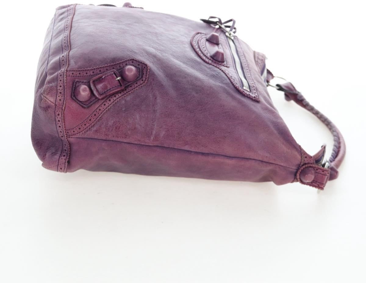 Balenciaga Covered Giant Brogues Day Hobo Leather