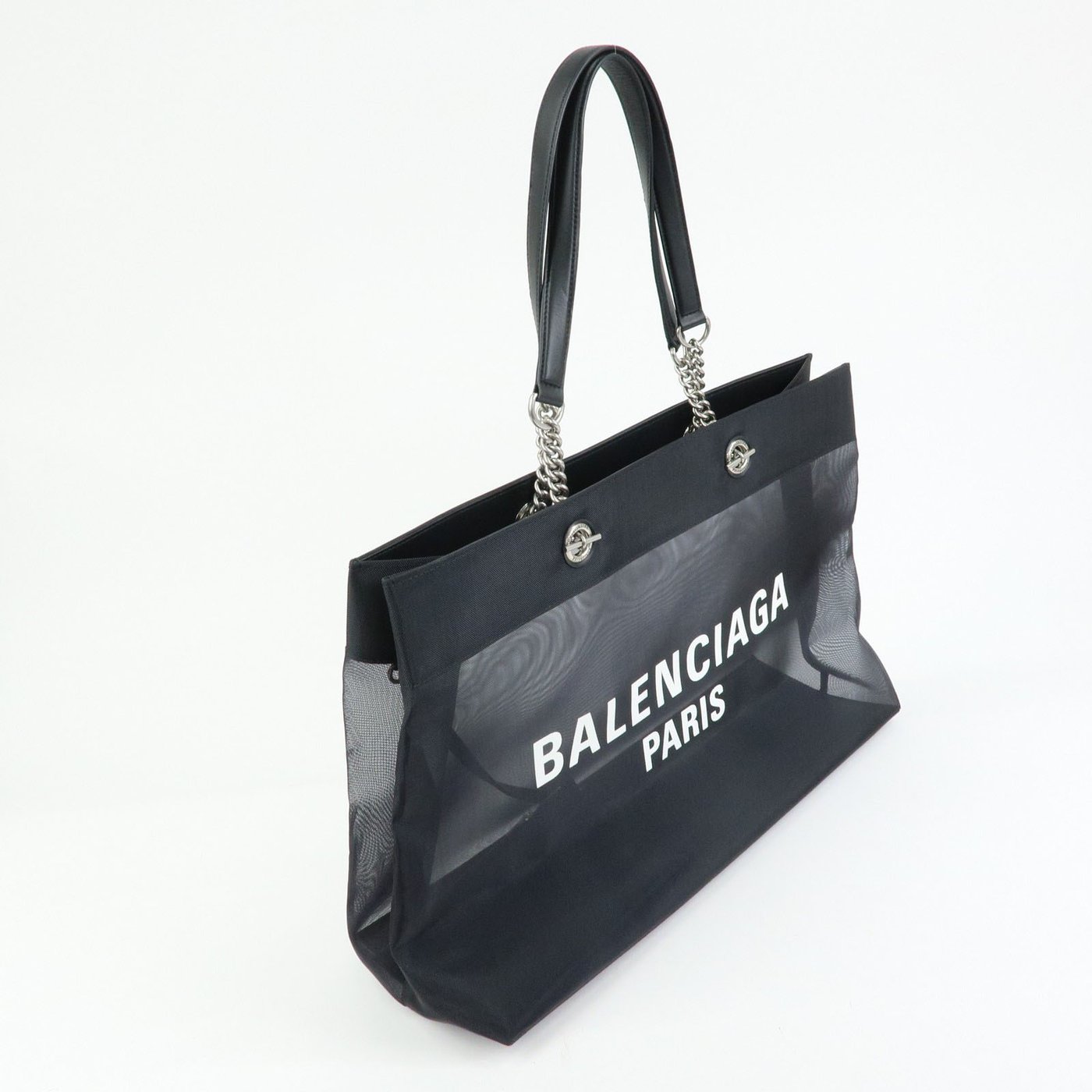 Balenciaga Duty Free Mesh with Leather Large