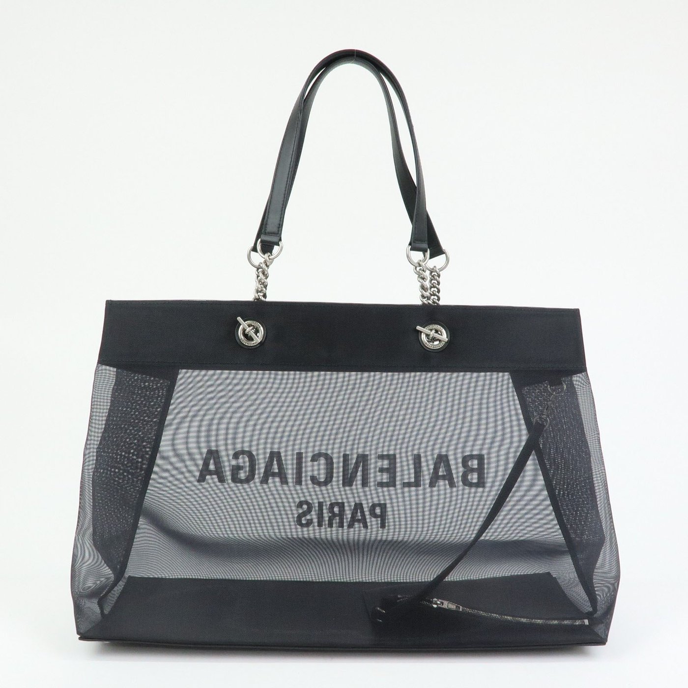 Balenciaga Duty Free Mesh with Leather Large
