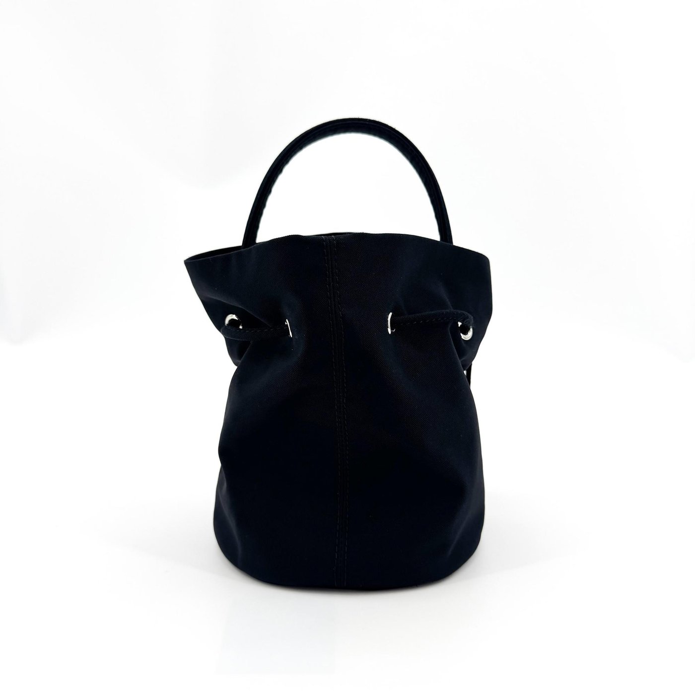 Balenciaga Wheel Drawstring Bucket Nylon XS