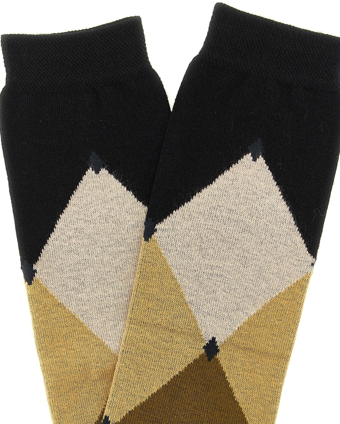 Ballantyne Black Cotton Socks