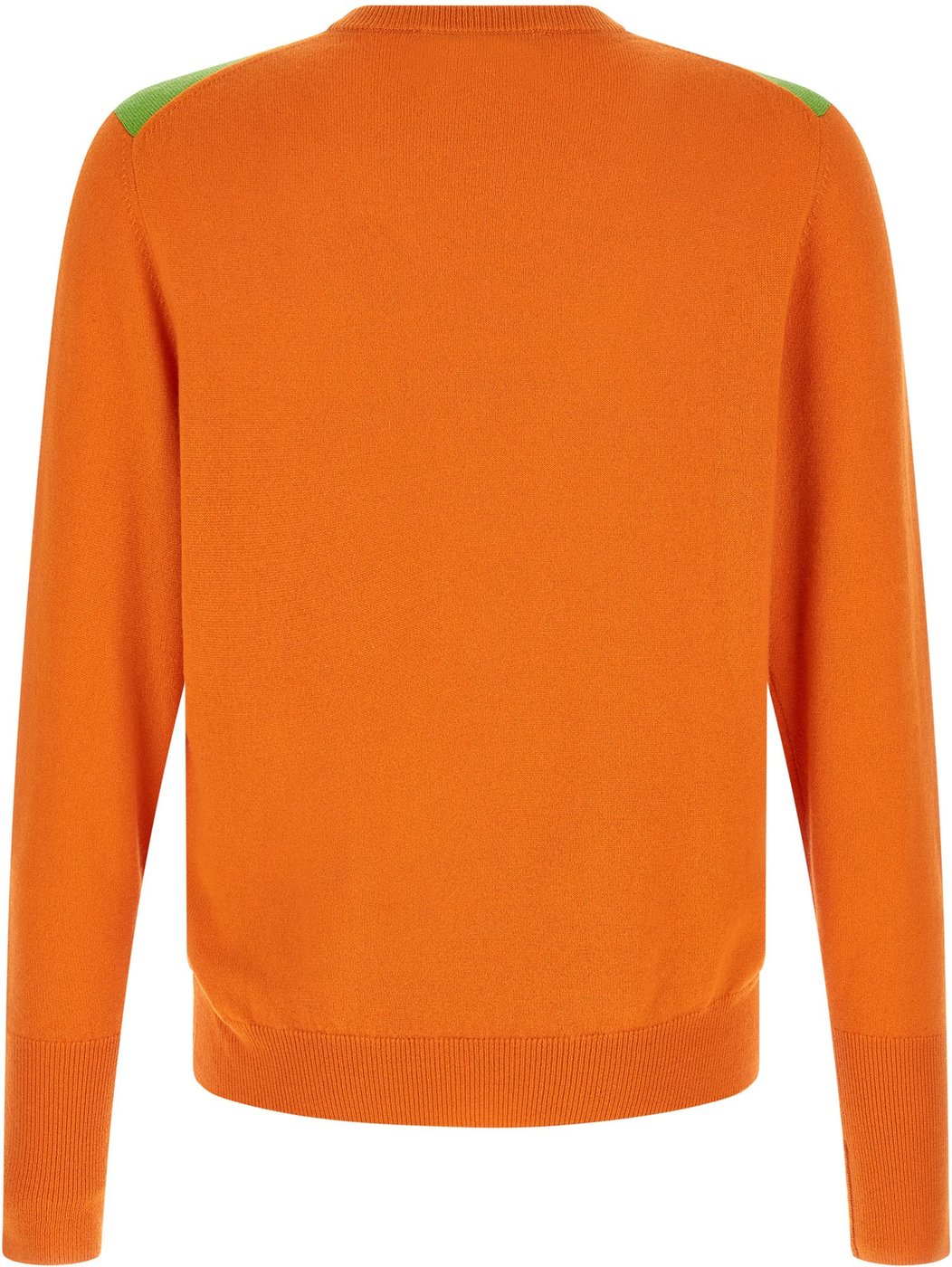 Ballantyne Orange Cashmere Cardigan