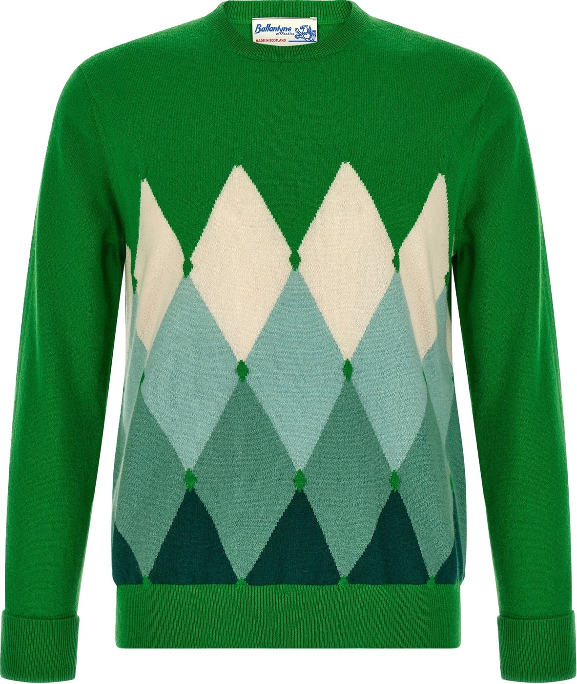 Ballantyne Bicolor Cashmere Cardigan
