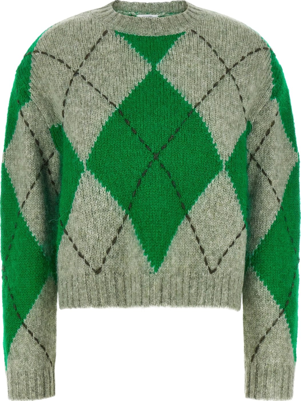 Ballantyne Bicolor Wool Cardigan
