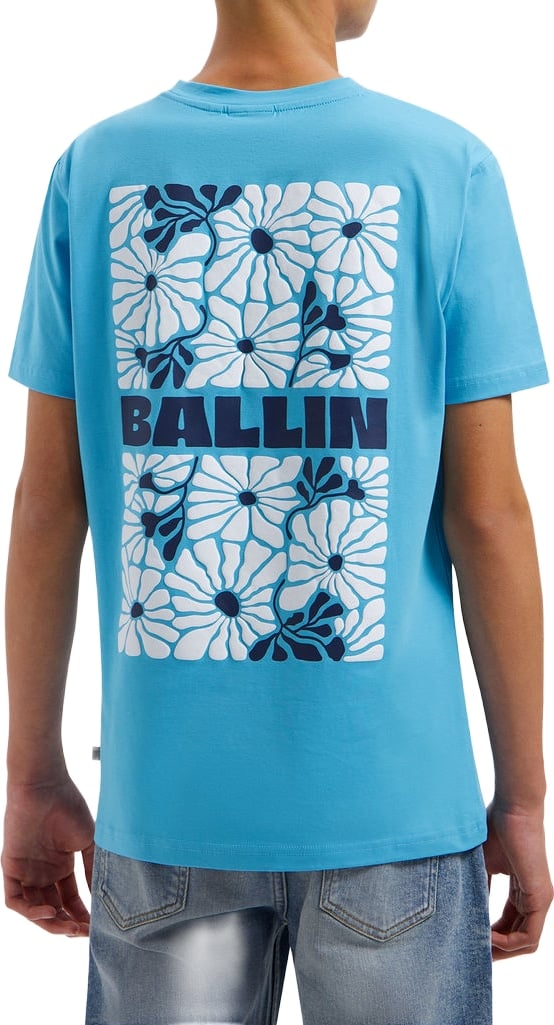 Ballin Kids Floral Bouquet T-shirt 26017101 Mid blue 36