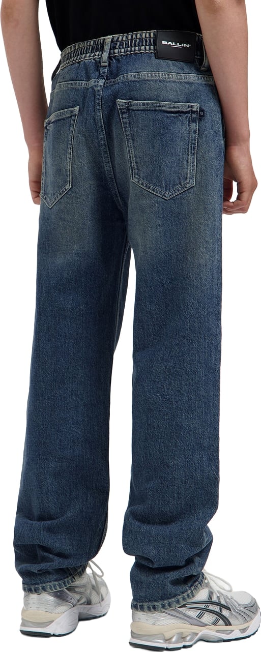 Ballin Kids Junior Jeans The Luke K1704 K1704 88 Denim Green/Blue