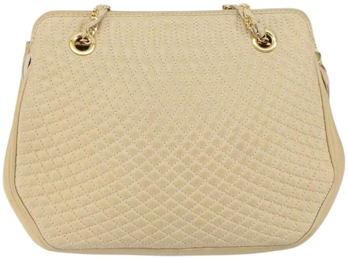 Bally Vintage Chain Quilted Leather