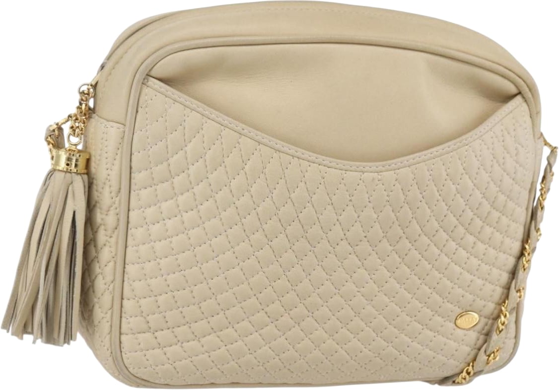 Bally Vintage Quilted Leather