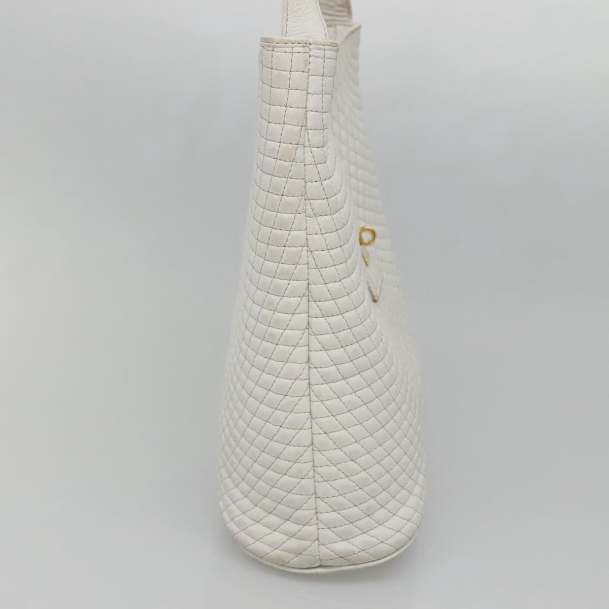 Bally Vintage Quilted Leather