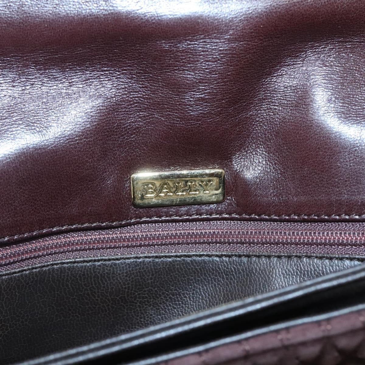 Bally Handbag Quilted Suede
