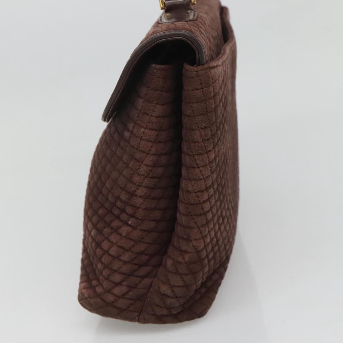 Bally Handbag Quilted Suede