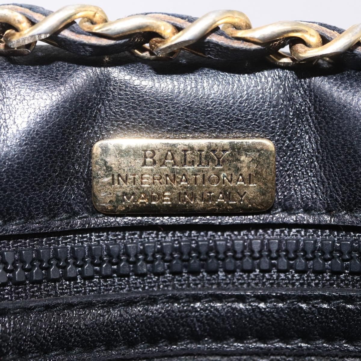 Bally Vintage Chain Quilted Leather