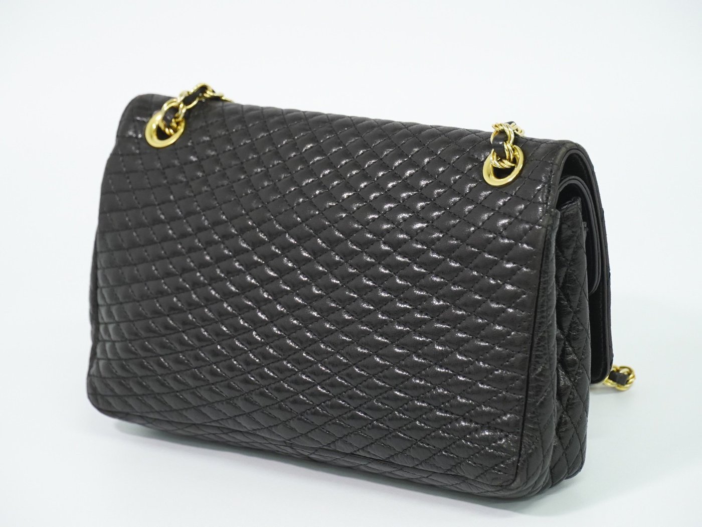 Bally Vintage Chain Quilted Leather