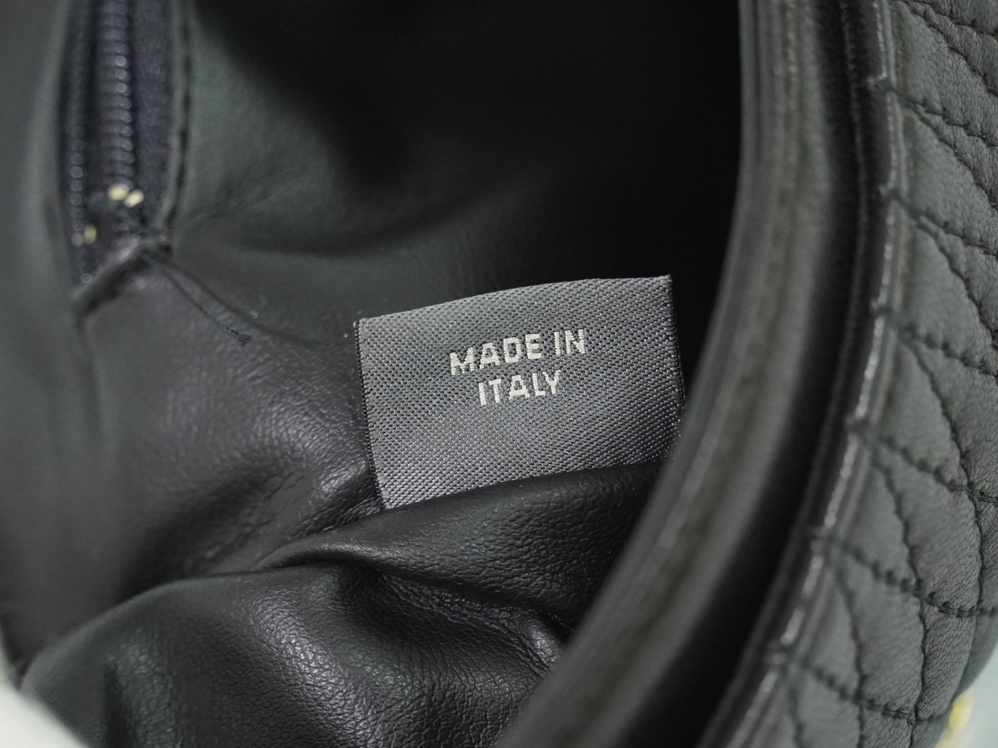Bally Vintage Chain Quilted Leather