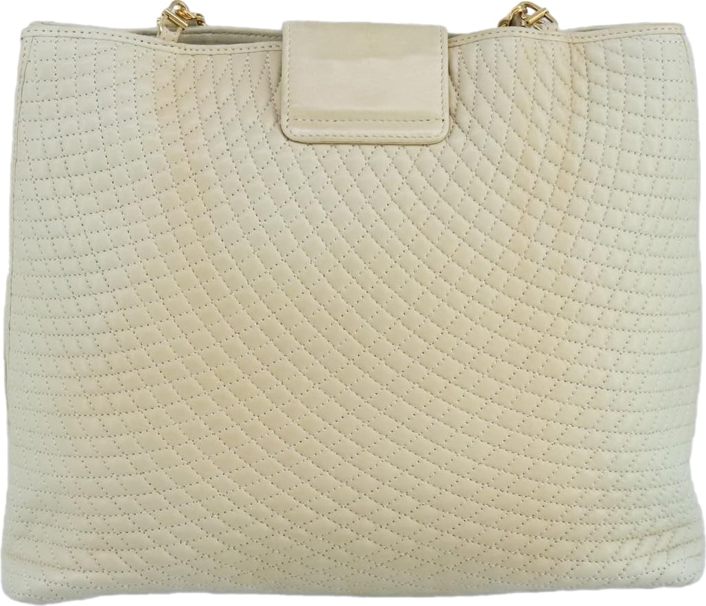 Bally Vintage Quilted Leather
