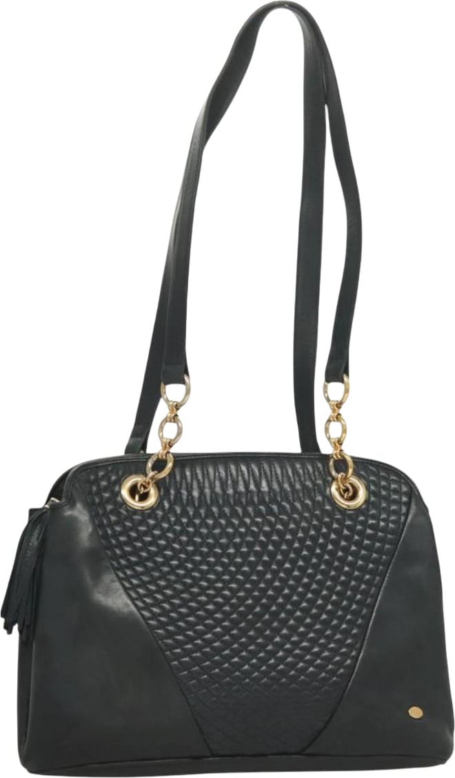 Bally Vintage Quilted Leather