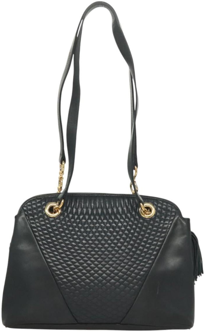 Bally Vintage Quilted Leather