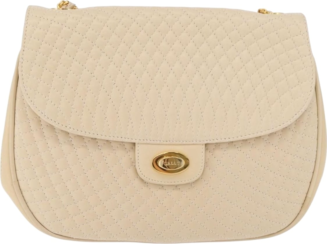 Bally Vintage Chain Quilted Leather