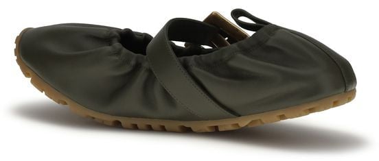 Balmain Bicolor Lamb Ovis Aries Ballet Flats