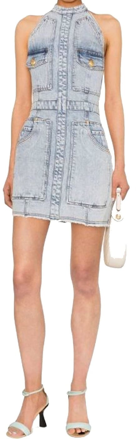 Balmain Denim Mini Dress