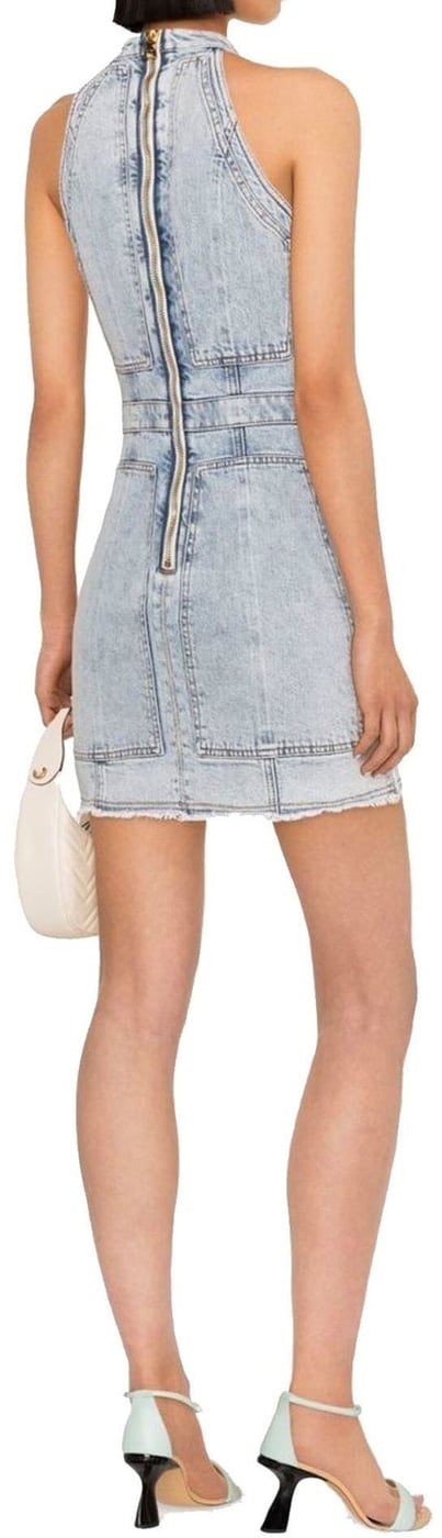 Balmain Denim Mini Dress