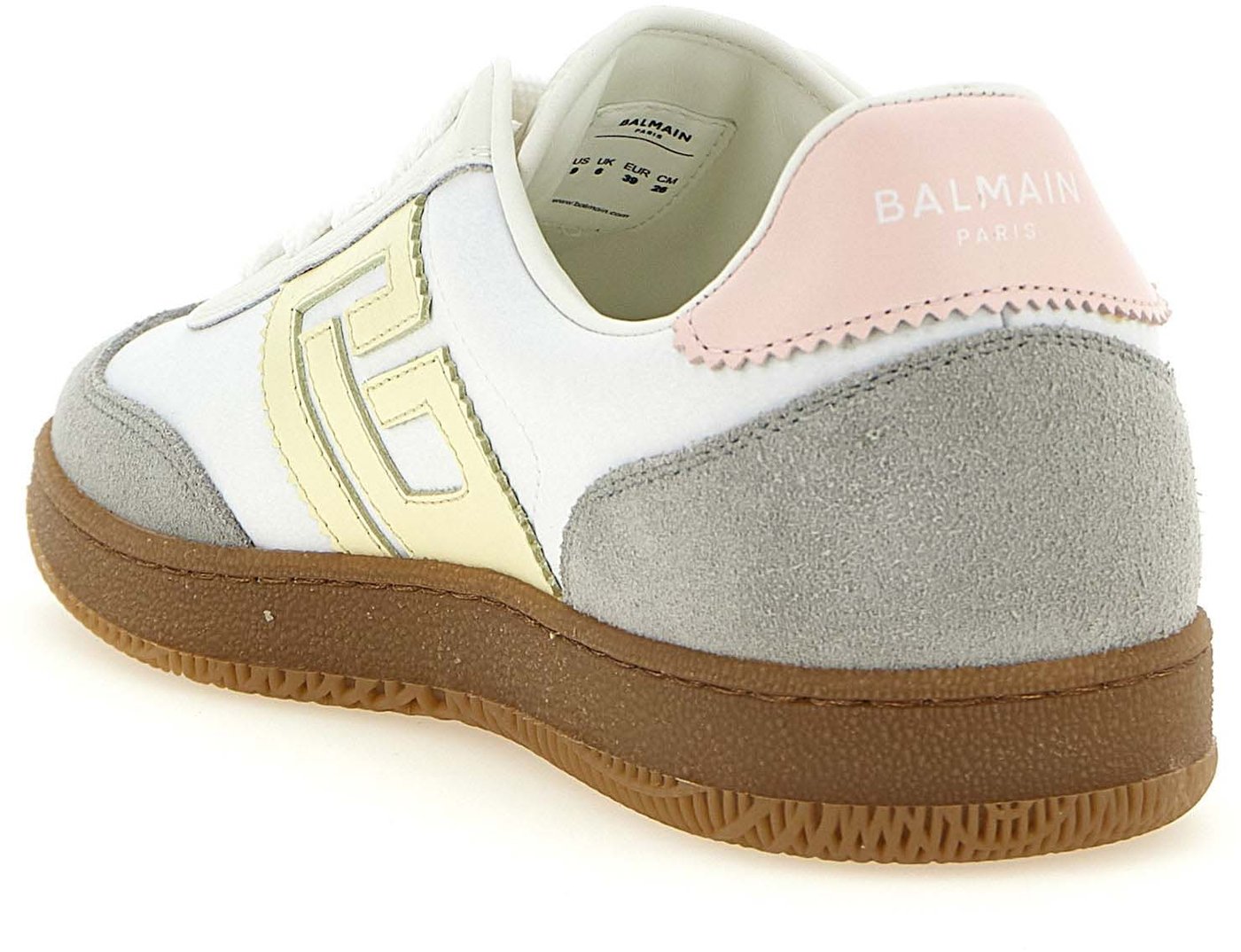 Balmain Multicolor Polyamide Low Top Sneakers