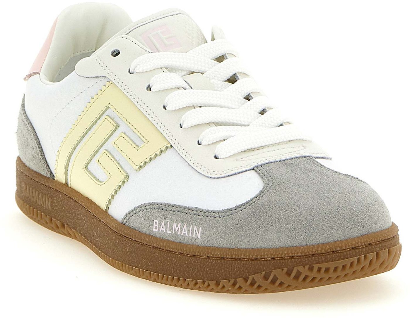 Balmain Multicolor Polyamide Low Top Sneakers