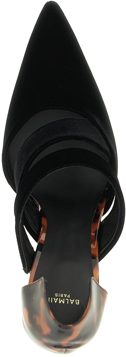 Balmain Multicolor Viscose High Heel Pumps